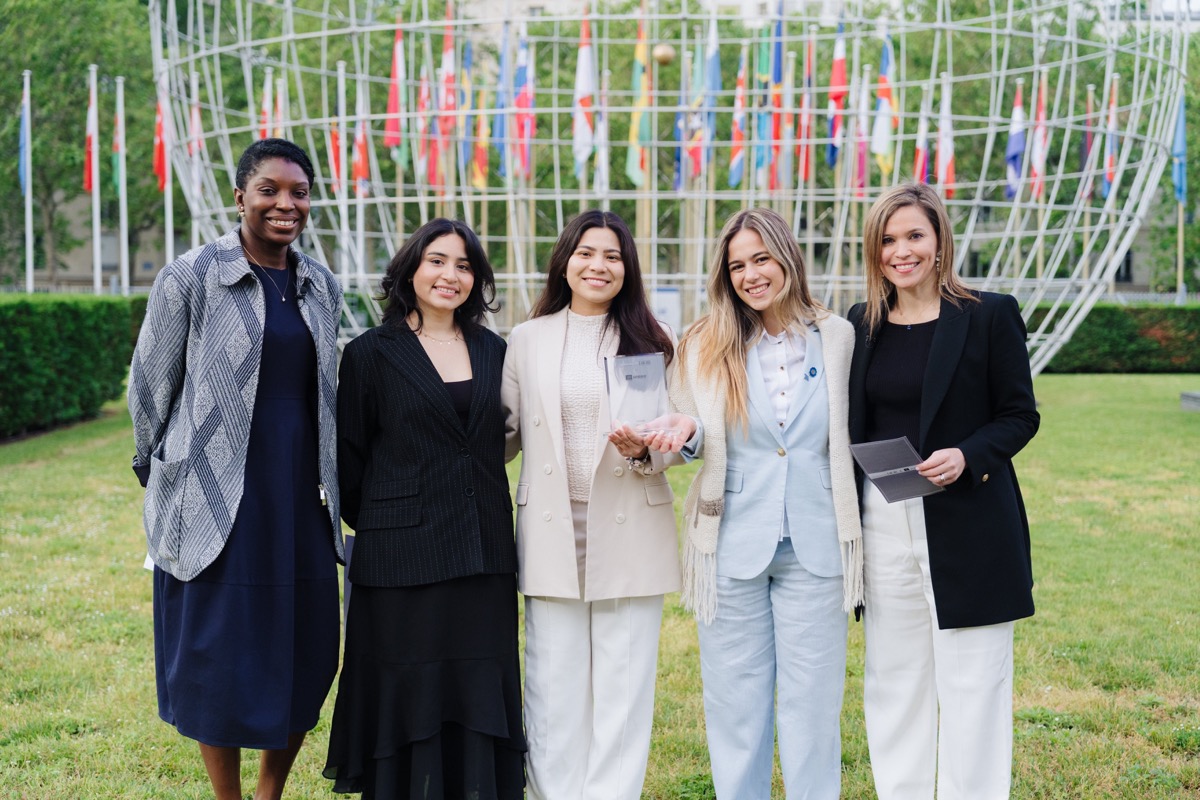 Women at Dior mosaic photo